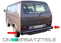 Set VW T2 T3 box-type Transporter Front rear Bumper corners 
