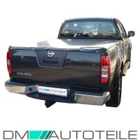 Nissan Navara D40 rear Bumper 05-10 chrome part without hole