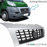 Kühlergrill Gitter vorne Silber passt für Fiat Duc
