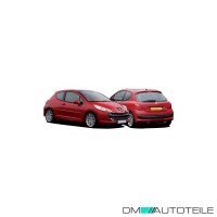 Stoßstangen Gitter vorne oben für Peugeot 207 CC 