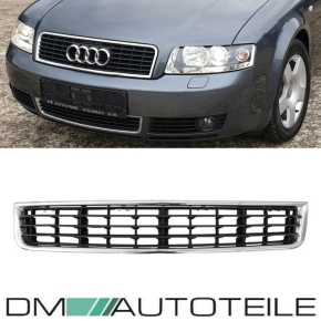 Stoßstangen Gitter vorne mitte für Audi A4 B6 8E Limousine / Avant ab 2000-2004