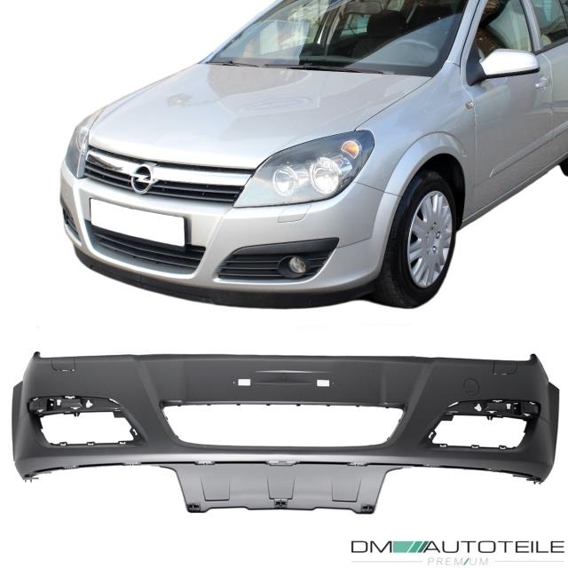 Opel (Vauxhall) Astra H Front Bumper 04-07 primed for headlamp washer not  for GTC + OPC models