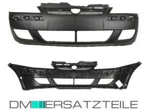 Opel Corsa C Combo Stoßstange vorne grundiert +2x Set Leisten Facelift 03-06