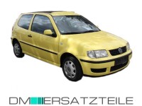 VW Polo 6N2 Front Bumper primed + Set of trim Front black 99