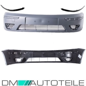 Ford Focus I Front Bumper 01-04 Facelift + trim Set black