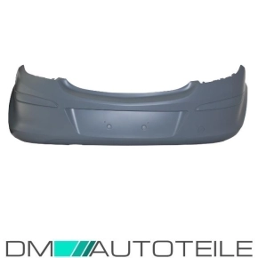 Opel (Vauxhall) Corsa D rear Bumper 06-11 primed without...