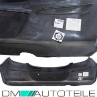 Opel (Vauxhall) Corsa D rear Bumper 06-11 primed without par
