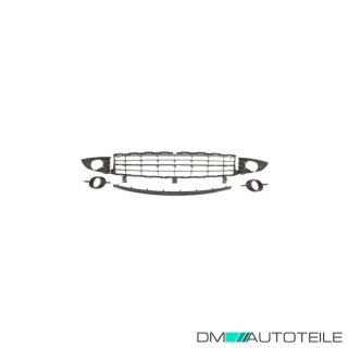 Satz Stoßstangen Gitter Blende vorne unten für Renault Scenic II JM0/1 2006-2009