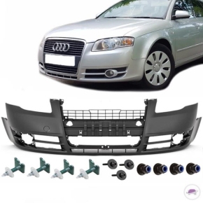 Audi A4 8E B7 Saloon Avant Front Bumper 2004-2008 + assembly kit