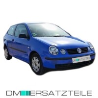 Set VW Polo 9N Front Bumper primed 01-05 incl. Assembly kit 