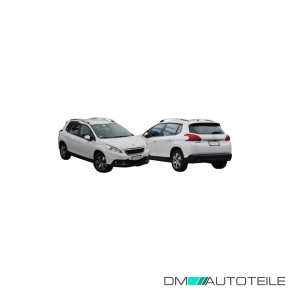 Satz Stoßstangen Gitter vorne links vorne rechts für Peugeot 2008 I CU 2013-2016