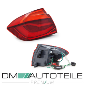 Facelift Set LED Lightbar Rückleuchten Rot 4 tlg. passt für BMW 3er F30 Limousine  bj 11-15