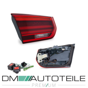 Facelift Set LED Lightbar Rückleuchten Rot 4 tlg. passt für BMW 3er F30 Limousine  bj 11-15