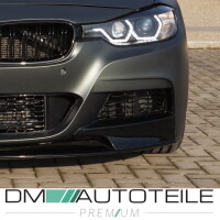 Set LHD Black Headlights H7/H1 Facelift LED Angel Eyes Desig
