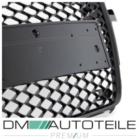 Sport Front Grille Honeycomb Black Gloss fits on Audi A5 8T Sportback 2007-2011 w/o RS5