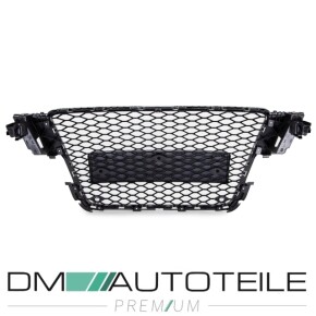 Sport Front Grille Honeycomb Black Gloss fits on Audi A5 8T Sportback 2007-2011 w/o RS5
