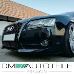 Sport Front Grille Honeycomb Black Gloss fits on Audi A5 8T Sportback 2007-2011 w/o RS5