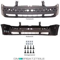 VW Golf 4 Stoßstange vorne komplett + Gitter 97-06 Lim
