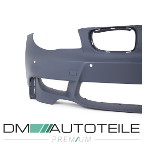Sport Front Bumper ABS w/o PDC +2x Air Ducts fits on BMW E81 E82 E87 E88