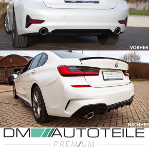 Sport Performance Umbau Bodykit Stoßstange Front+Heck+Seite +Spoiler passt für BMW 3er G20 Serie auch M