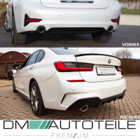 Sport -Performance Full Bodykit Bumper + Spoiler Kit Black G