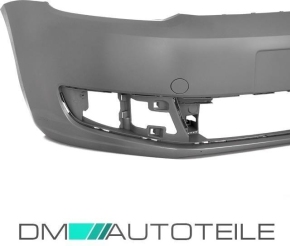 VW Touran 1T3 Caddy III Facelift Front Bumper primed 10-15