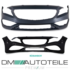 Sport Bodykit komplett passt für Mercedes W117 CLA Bj 16-18 Mopf Umbau SRA/PDC nicht A45 AMG 