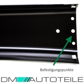 Front Bumper VW Bus Bulli T3 T2 Black high Quality Year up 79>