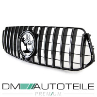Front Grille Black Chrome fits Mercedes ML W166 Year 11-15 t