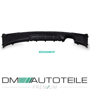 Sport-Performance Rear Diffusor Black Gloss fits on BMW F22 F23 M-SPORT BUMPER