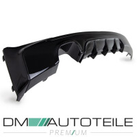 Sport-Performance Rear Diffusor Black Gloss fits on BMW F22 