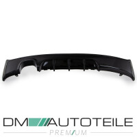 Sport-Performance Rear Diffusor Black Gloss fits on BMW F22 