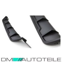Sport-Performance Rear Diffusor Black Matt fits on BMW G20 G