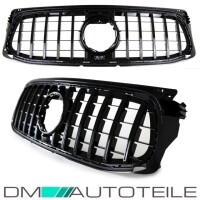 Front Radiator Grille black gloss fits Mercedes GLB X247 wit