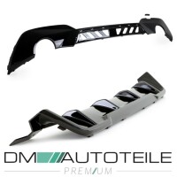 Sport-Performance Black Gloss Rear Diffusor Bumper fits on B
