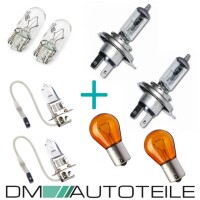 Scheinwerfer SET + Birnen H4/H3 Leuchtmittel passt für 