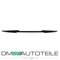 Performance V Look Rear Trunk Roof Spoiler Lip Black Matt+3M