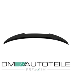 Sport-Performance Rear Trunk Lip Roof Spoiler V-Design Black Gloss+ 3M fits on BMW 4-Series F32 also M4