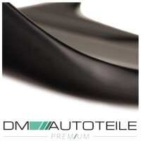 Evo Competition Front Flaps Splitter Black Matt Set left+rig
