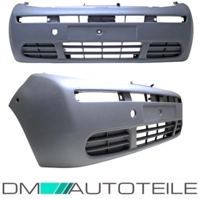 Opel (Vauxhall) Vivaro Front Bumper grey 01-06 without...