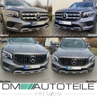 Design Radiator Grille fits Mercedes GLB X247 without AMG Li