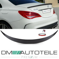 Set ABS Roof Rear Spoiler Lip Carbon Gloss Design +3M fits o