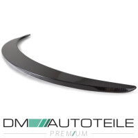 Set ABS Roof Rear Spoiler Lip Carbon Gloss Design +3M fits o
