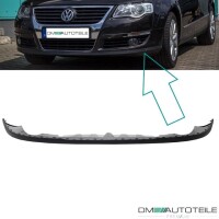 VW Passat 3C Front Spoiler lower Part Black standard...