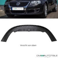 VW Passat 3C Front Spoiler lower Part Black standard Bumper 