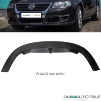 VW Passat 3C Front Spoiler lower Part Black standard Bumper 