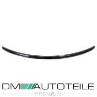 Set ABS Roof Rear Spoiler Lip Carbon Gloss Design +3M fits o
