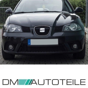 Set Seat Ibiza 6L Front Bumper + Grille Set + fog lights 02-08