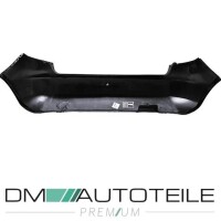 Skoda Fabia 5J Saloon rear Bumper without park assist 07-14 