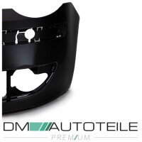 VW Polo 9N3 Bj. 05-09 Front Bumper primed +  Gitter + Reinfo